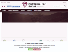 Tablet Screenshot of portugalskiswiat.com
